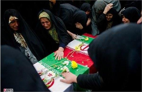 تشییع سه شهید گمنام در شهرستان بندر گز