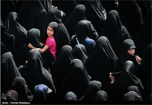 تشییع دو شهید گمنام در حوزه ی  هنری 1