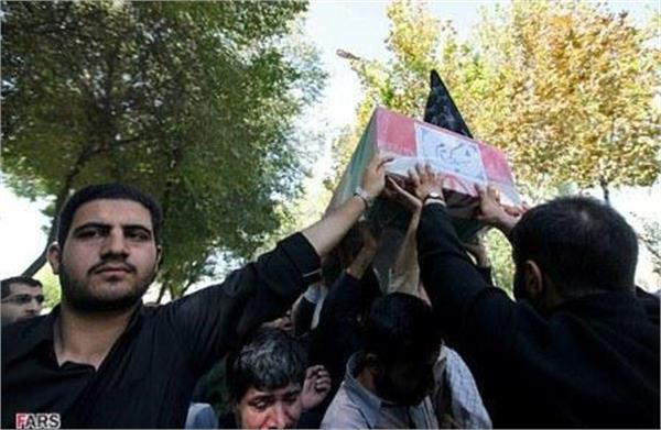 تشییع و خاکسپاری شهدای دفاع مقدس در اصفهان