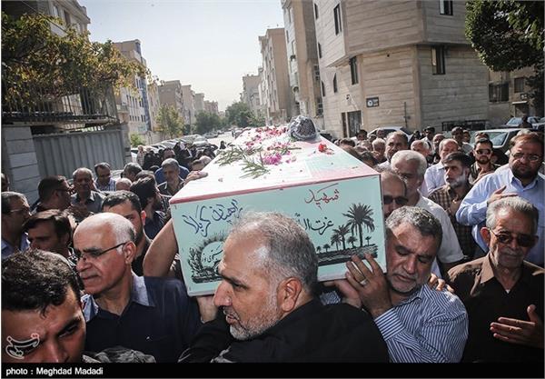 تشییع پیکر شهید عزت الله رضاعلی 7