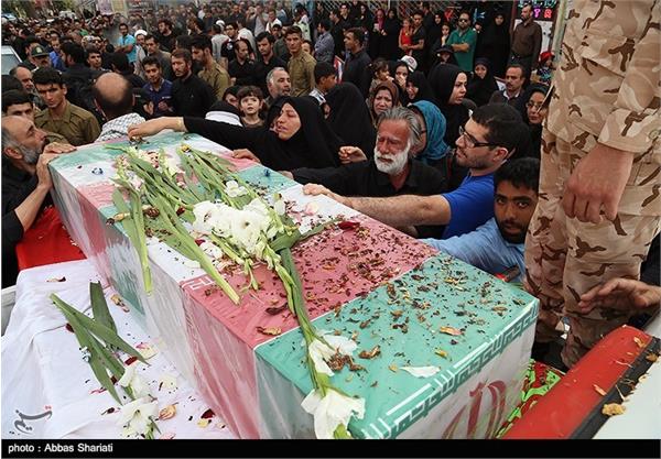 تشییع دو شهید گمنام در استان البرز 9