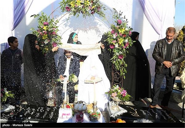 آغاز زندگی مشترک در کنار قبور شهدای گمنام - اصفهان 6