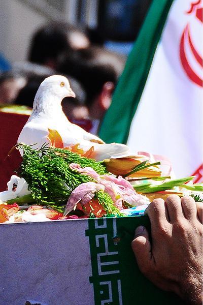 تشییع و خاکسپاری شهدای گمنام بوستان نهج البلاغه تهران-12/7/89