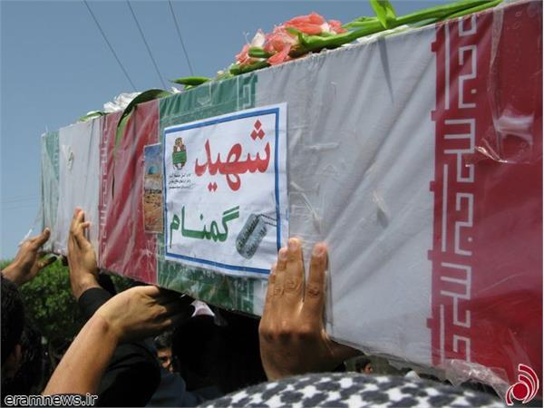 تشییع و خاکسپاری شهدای گمنام دانشگاه خلیج فارس بوشهر-27/2/89