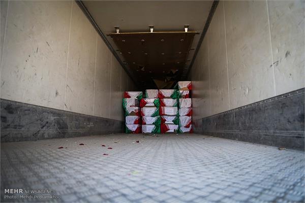 ورود پیکر ۴۸ شهید تازه تفحص شده دفاع مقدس از مرز شلمچه 25