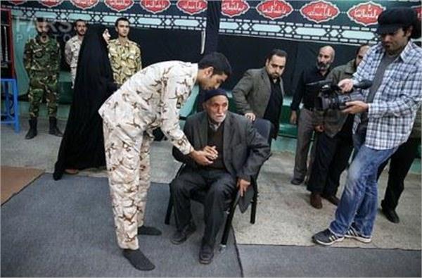 احراز هویت شهید امرالله فیضی با حضور خانواده شهید