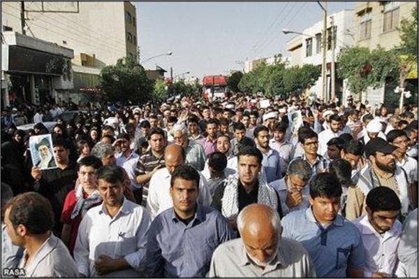 تشیییع 96شهید دوران دفاع مقدس در شهر قم