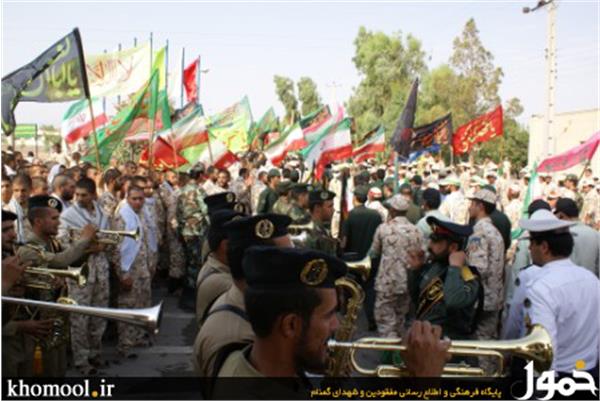 گزارش تصویری تجدید پیمان با شهید گمنام (یزد)