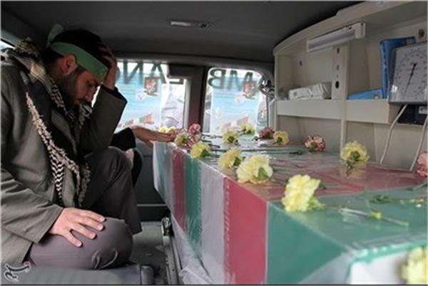 تشییع پیکر شهدای گمنام در اراک