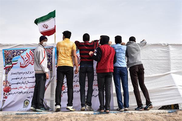 بازگشت پیکرهای ۶۸ شهید دوران دفاع مقدس به کشور 14