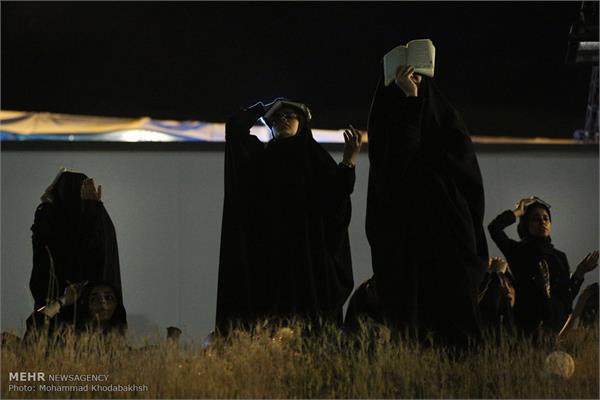 مراسم احیای شب بیست و یکم ماه رمضان در کهف الشهدا 17