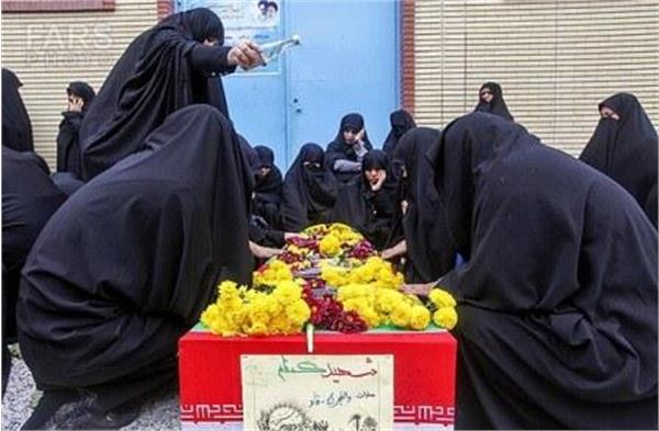 تشییع شهدای گمنام در گرگان(1)