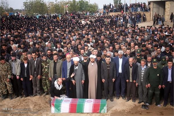 مراسم تشییع پیکر مطهر شهید مهدی طیبی 21