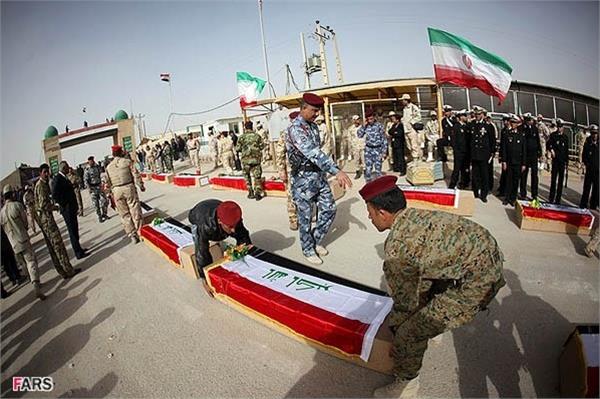 گزارش تصویری/ تبادل شهدا در مرز شلمچه