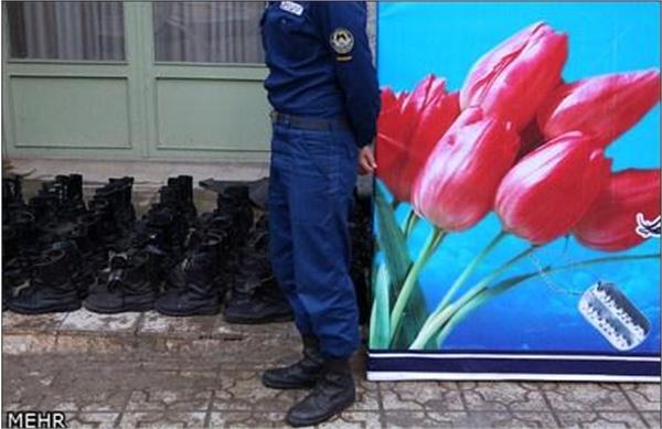 مراسم معنوی دعای ندبه در جوار شهدای نیروی هوایی ارتش