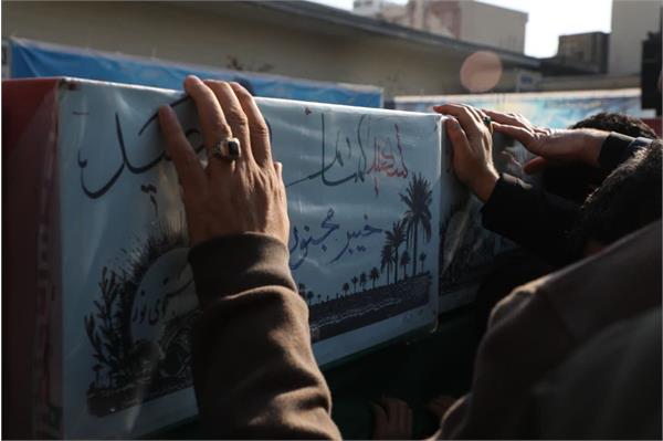 وداع با پیکرهای 110 شهید گمنام - 26 آذر 1402 7