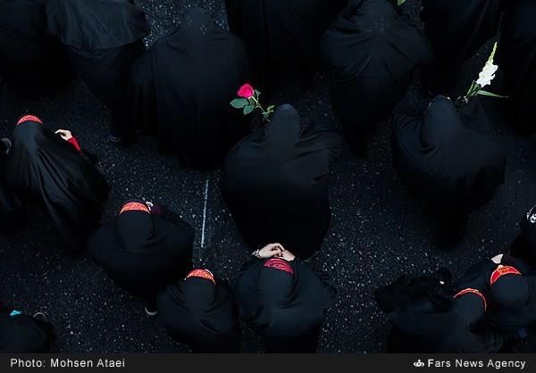 تشییع پیکر دو شهید گمنام در دانشکده فنی انقلاب اسلامی 17