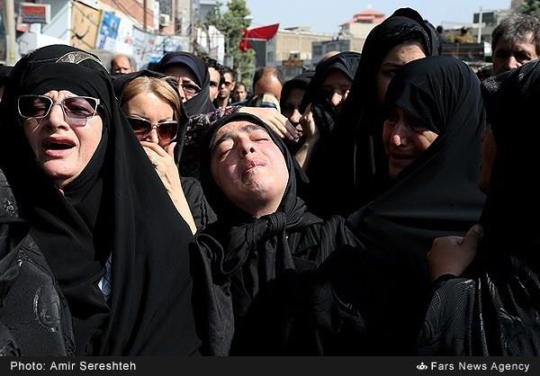 تشییع پیکر مطهر شهید غواص سیدجلیل میری‌ورکی 14