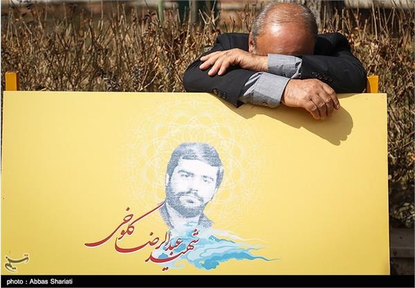 تشییع و تدفین شهید گمنام ۱۹ ساله در کرج 5