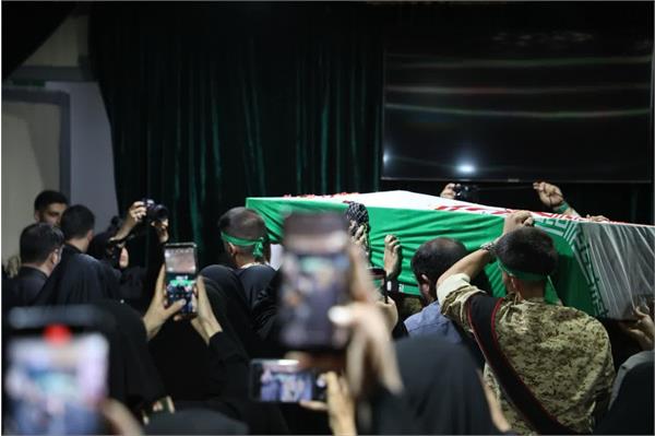 وداع با پیکر مطهر شهیدالقدس مجید دیوانی - 13 مهر 1403 9