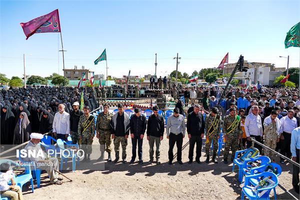 تشییع پیکر شهدای گمنام در میانراهان و گناباد و نیشابور 22