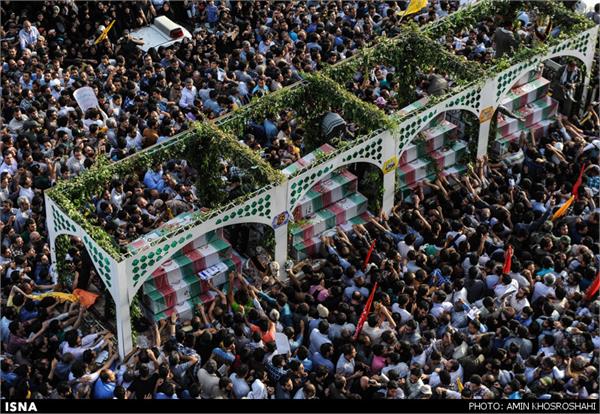 آئین تشییع 270 شهید دفاع مقدس در تهران(2) 20