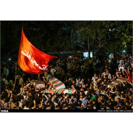 روایت خبرنگار آمریکایی از تشییع شهدای غواص در تهران