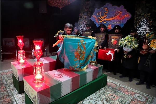 وداع با پیکر مطهر 2 شهید گمنام - 13 اردیبهشت 1403 2