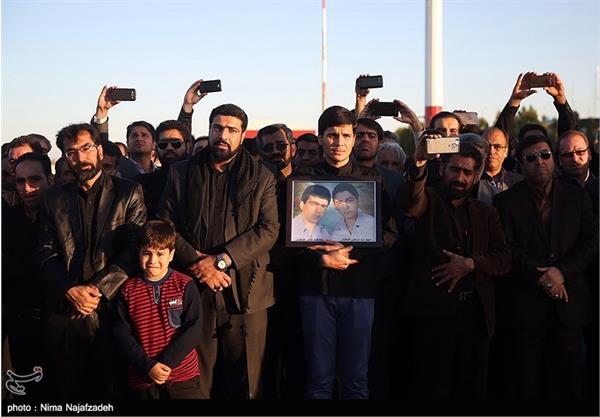 مراسم استقبال از پیکر مطهر پنج شهید-مشهد 6