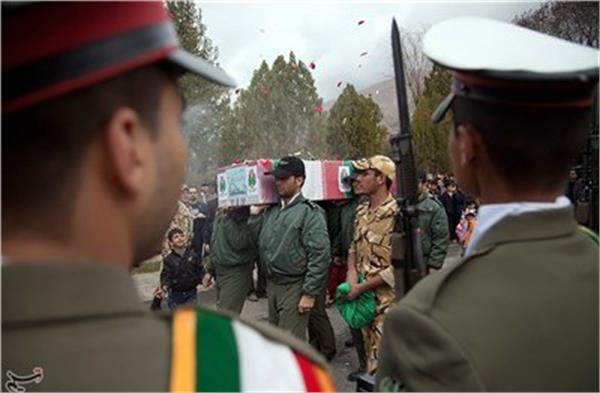 تشییع پیکر شهدا در استان کرمانشاه