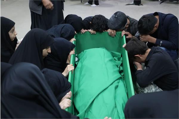 وداع با شهید فاطمیون امید اکبری 28 مهر 1401