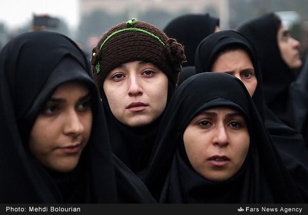 تشییع پیکر شهید گمنام در دانشگاه آزاد تهران شمال 10