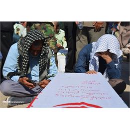 تبادل پیکرهای مطهر 44 شهید دوران دفاع مقدس+تصاویر