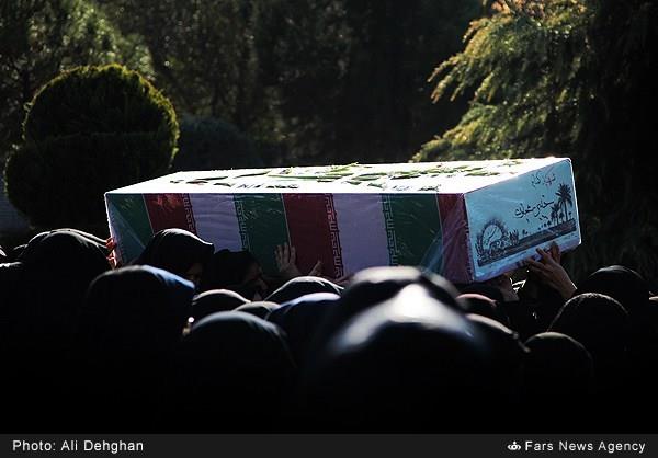 تشییع دو شهید گمنام در علی آباد گرگان 8