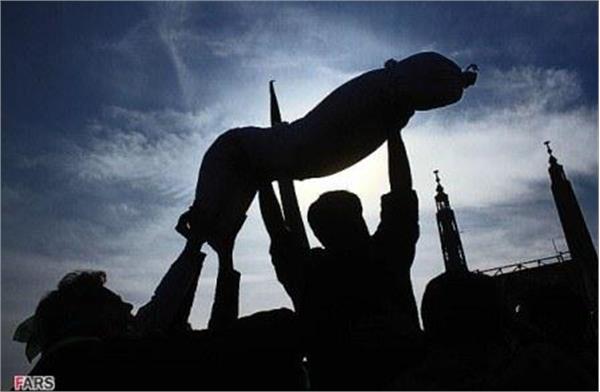 تشییع شهدای گمنام درشهر قم