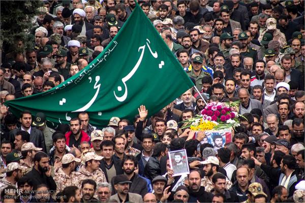 مراسم تشییع پیکر مطهر شهید سلطان‌علی علوی 10