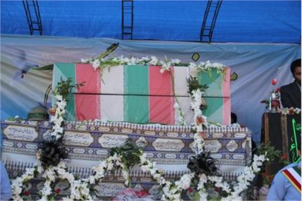 تشییع و خاکسپاری دو شهید گمنام دردانشگاه علوم پزشکی ارومیه