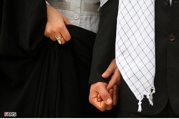 عقد آسمانی در جوار قبور شهدای گمنام