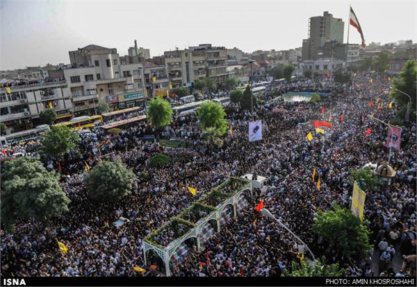 آئین تشییع 270 شهید دفاع مقدس در تهران(2) 21