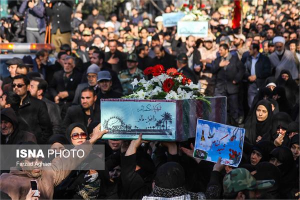 تشییع ۷ شهید گمنام - تبریز 11