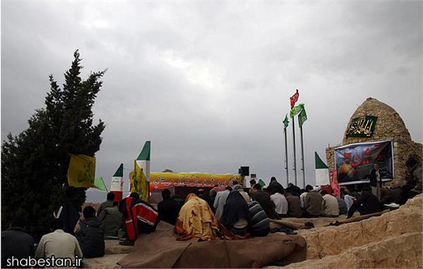 گزارش تصویری/مراسم دعای عرفه-تپه نورالشهدا شیراز