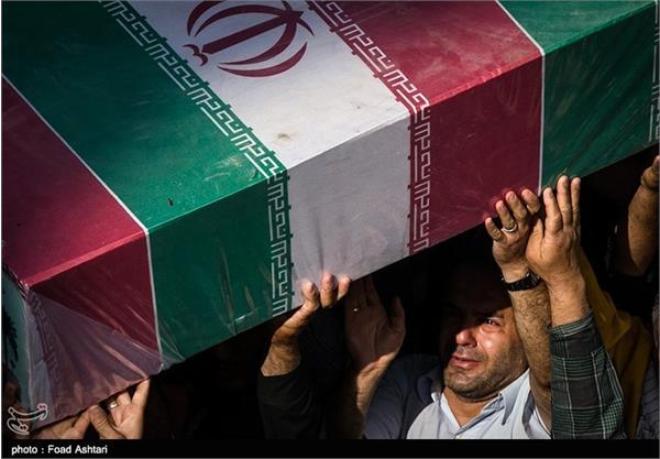 مراسم تشییع و خاکسپاری شهید گمنام در فدراسیون تکواندو 2