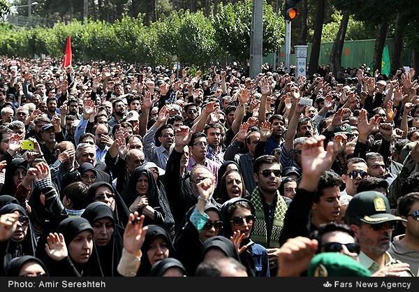 تشییع پیکر مطهر شهید غواص سیدجلیل میری‌ورکی 9