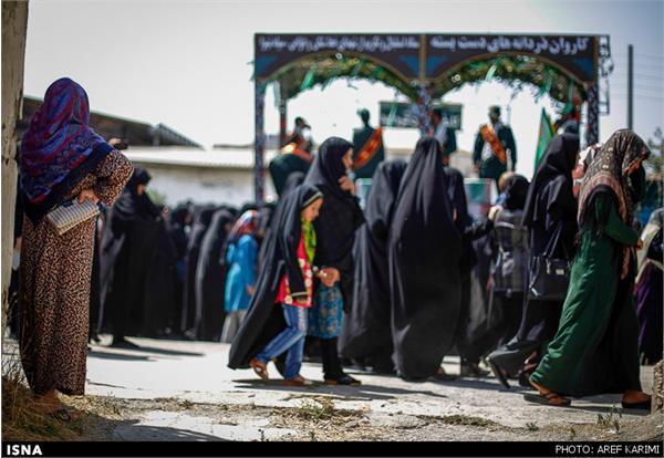 تشییع پیکر سیزده شهید غواص در ترکمن صحرا(گلستان) 17