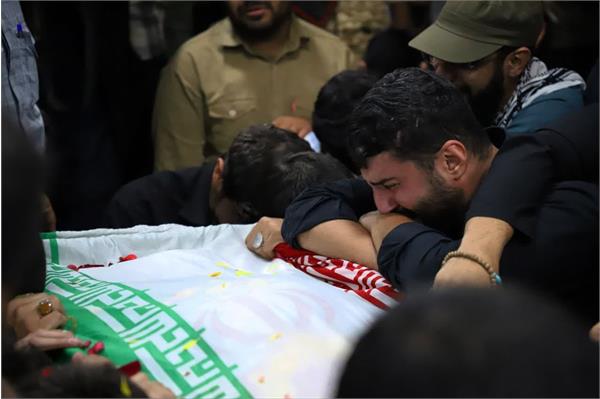 وداع با پیکر مطهر شهیدالقدس مجید دیوانی - 13 مهر 1403 3