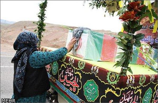 تشییع و خاکسپاری شهدای گمنام در استان اردبیل