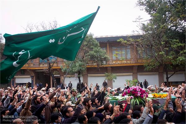 مراسم تشییع پیکر مطهر شهید سلطان‌علی علوی 8