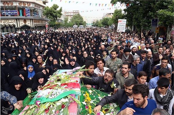 مراسم تشییع پیکر شهید محمد دباغچی  2