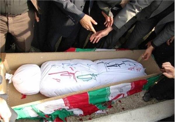 مراسم تشییع شهدای گمنام در گالیکش