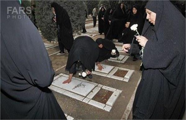 برگزاری مراسم غباروبی و عطر افشانی مزار شهدای گمنام بهشت زهرا(س)تهران